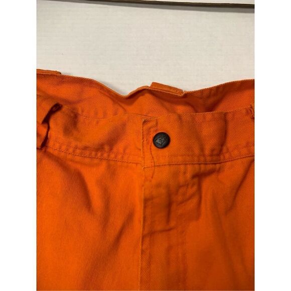 Vintage Orange Denim Paperback Jeans - Picture 4 of 7